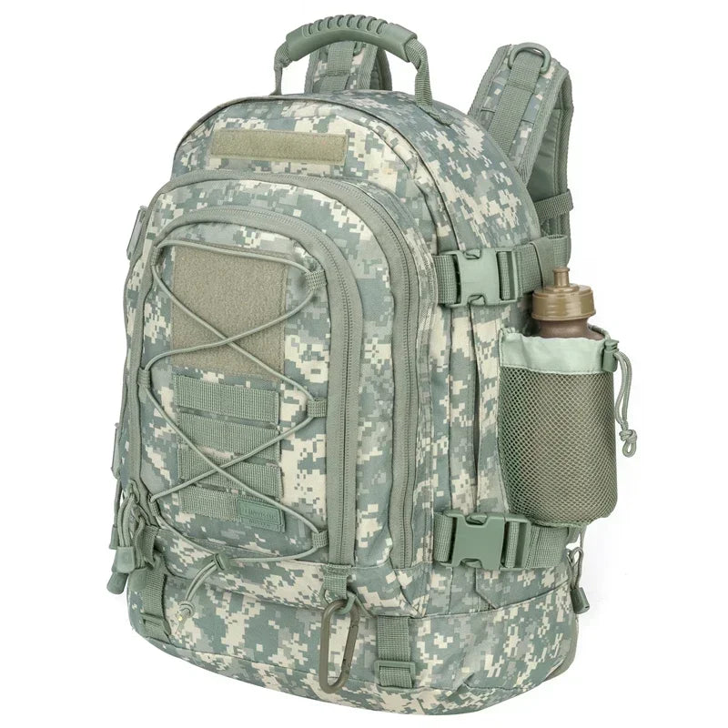 LQARMY Military Tactical Backpack MOLLE Rucksack for Outdoor Adventures Hiking