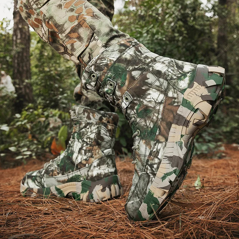 Louis Kadhrcn Mens Hiking Boots Lightweight Tactical Outdoor Boots