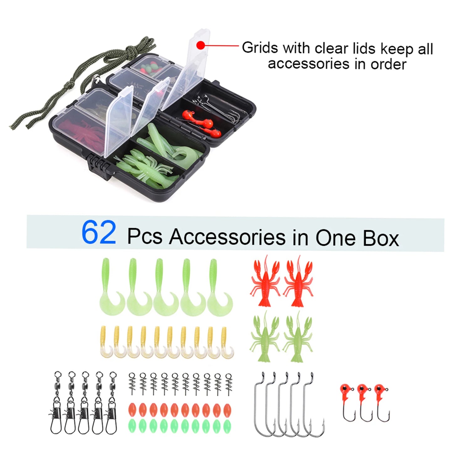 Telescopic Fishing Rod Reel Combo Kit