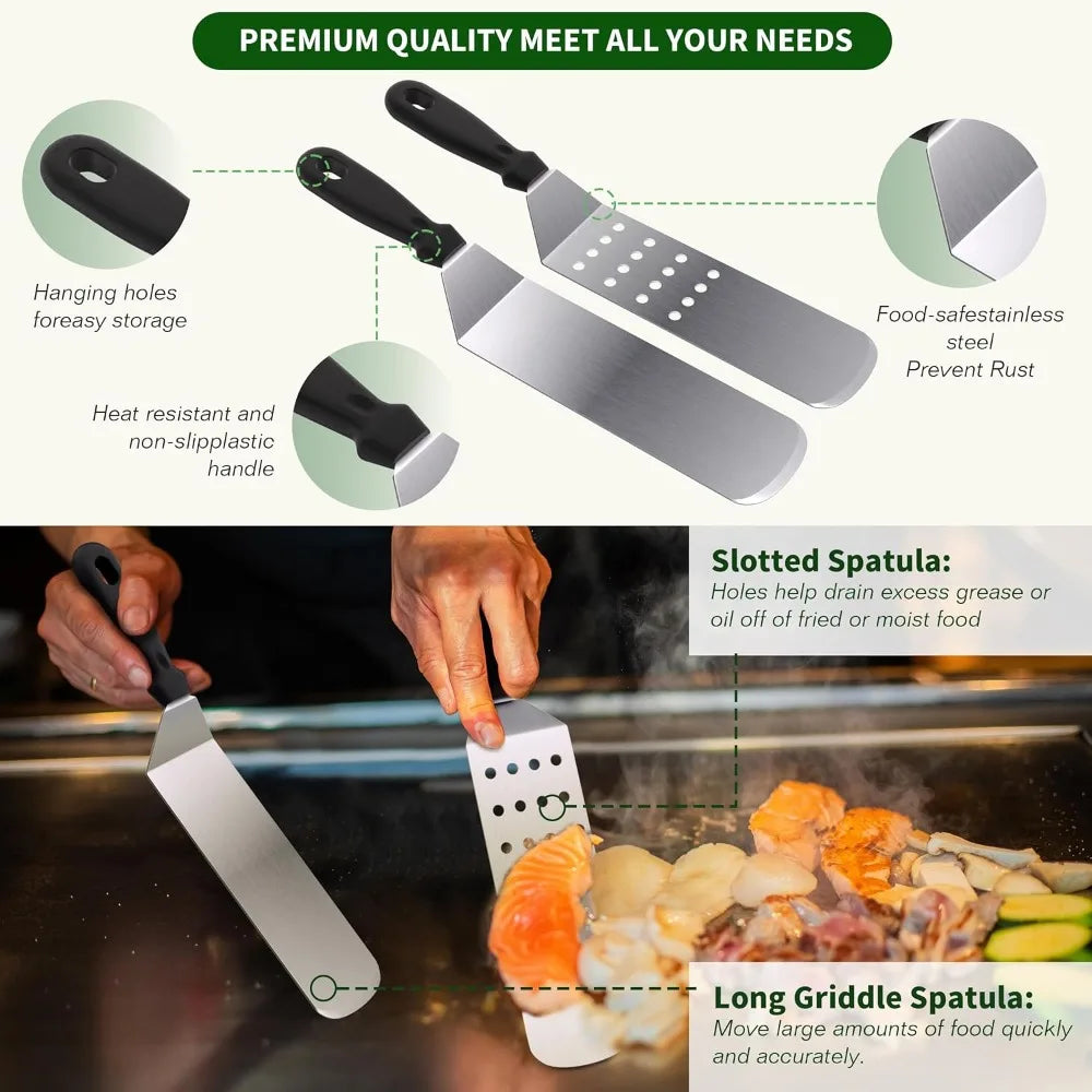 134 Piece Griddle Accessories Kit for Blackstone Grills