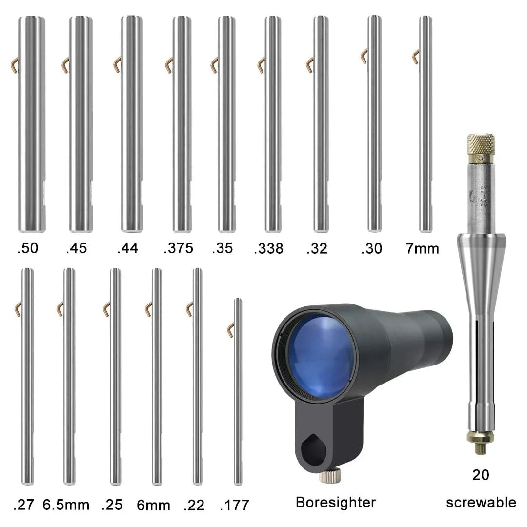 Feyachi Rifle Scope Boresighter Kit With Arbors For Precision