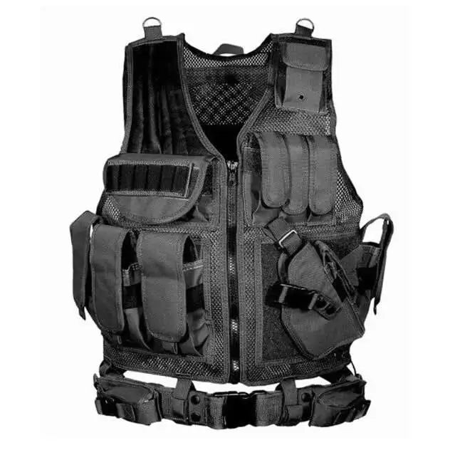 Adjustable MOLLE Tactical Vest For Airsoft War Games