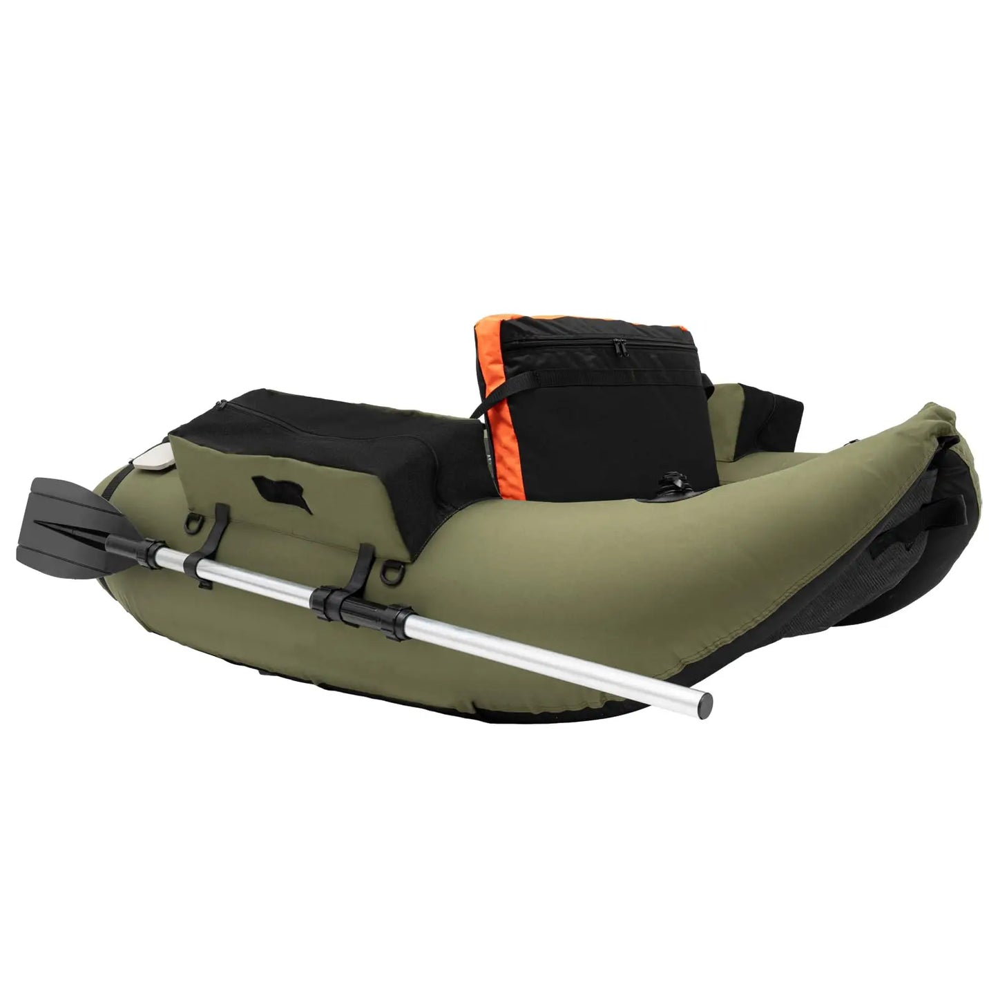 Inflatable Fishing Float Tube 286 Lbs Capacity With Gear Storage
