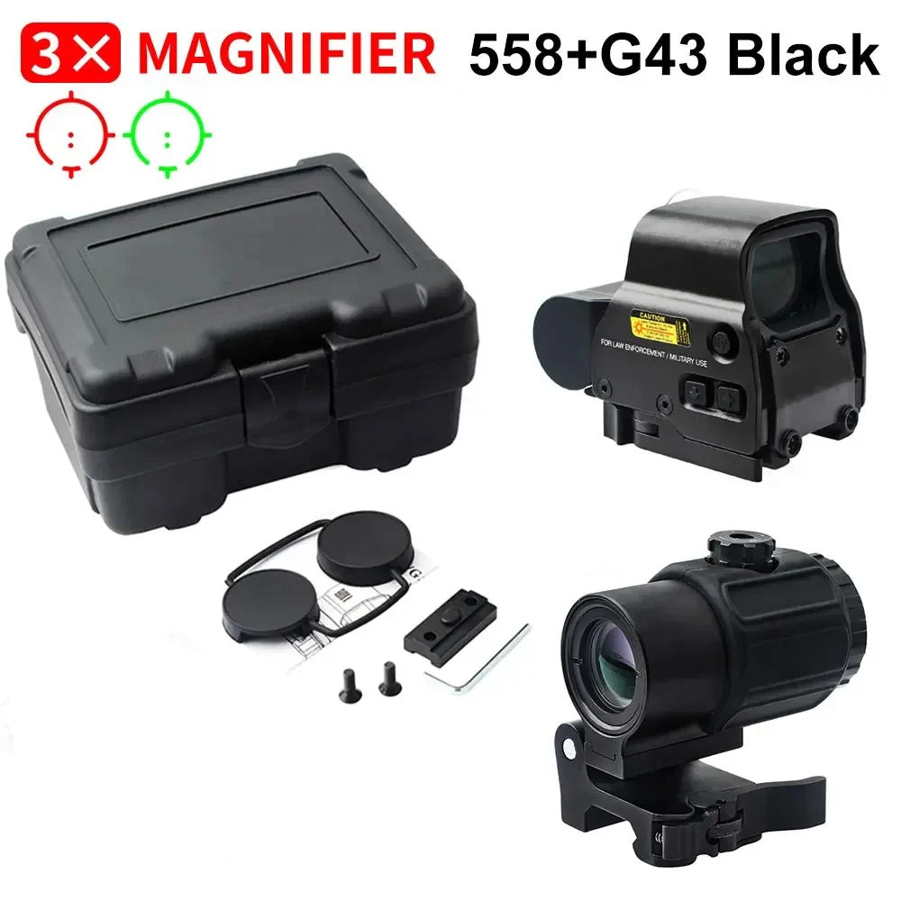 Bestsight 558G43 Holographic Collimator Sight With Rail Mount