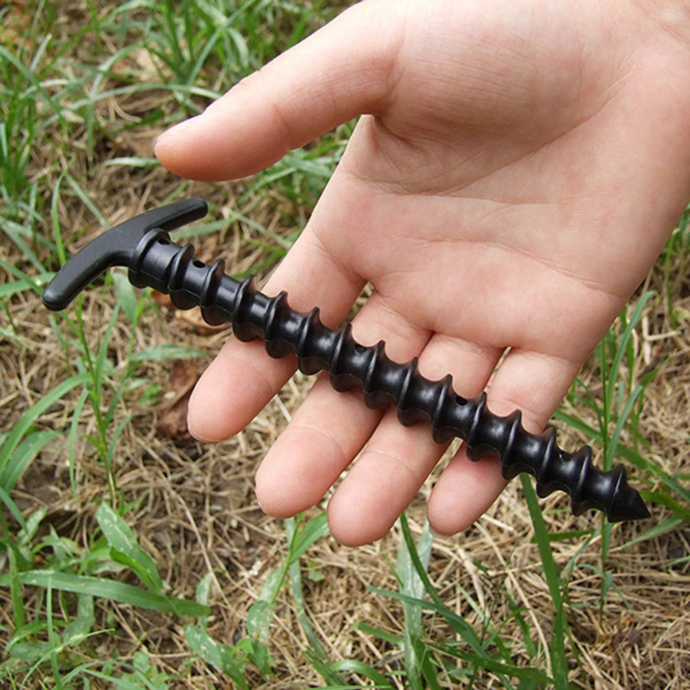 Jaysuing Windproof Fixed Ground Nails Camping Pegs 10pcs Pack