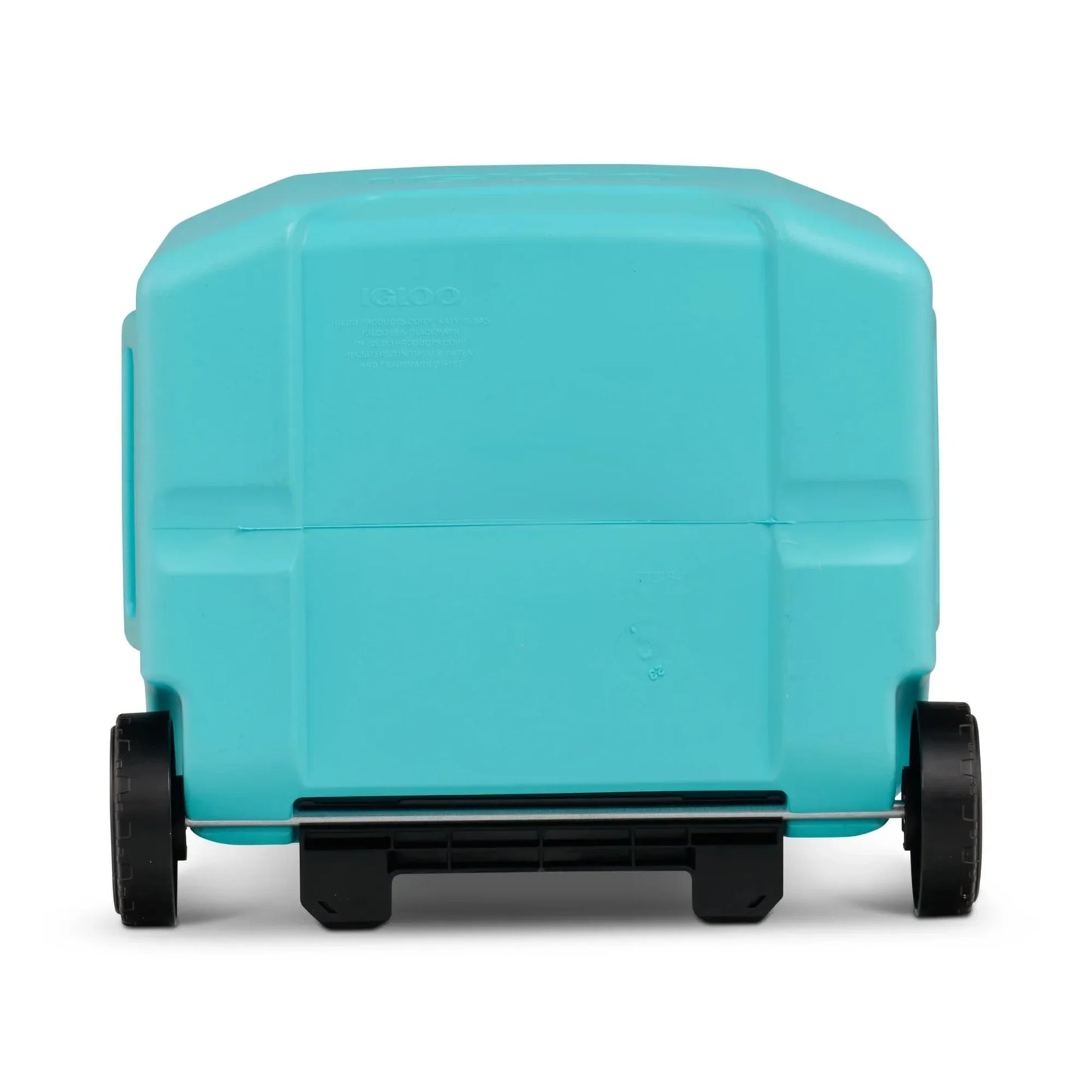 Hard Sided Roller Cooler With Telescoping Handle And Wheels