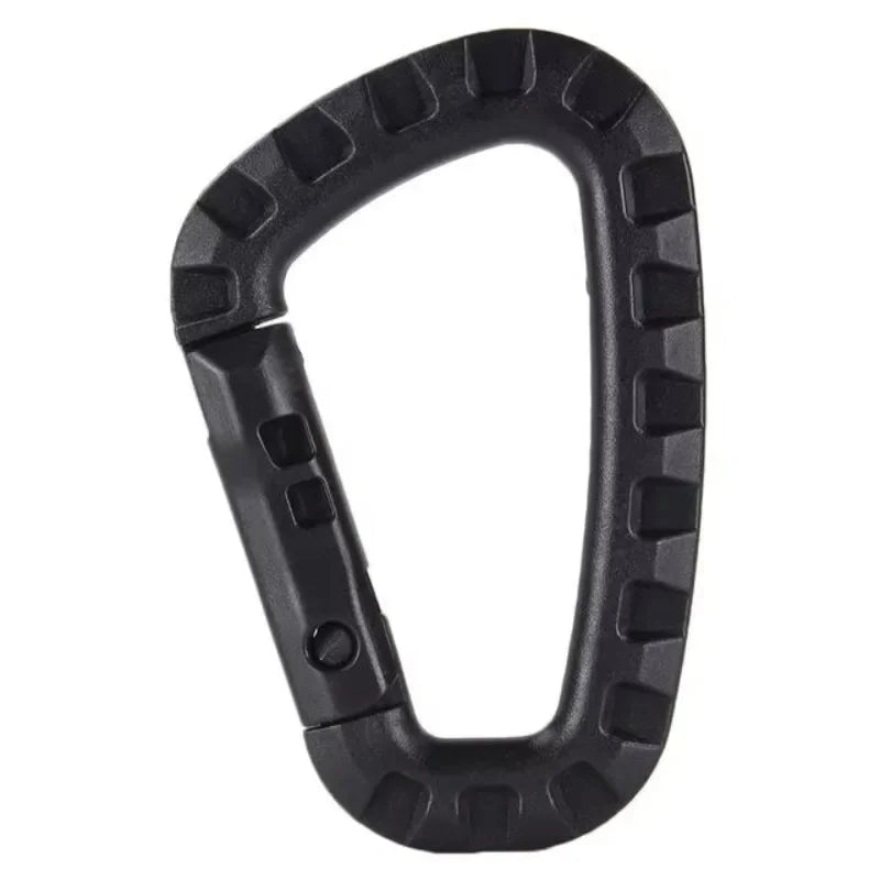 Plastic Carabiner Snap Clip Hook D Ring Buckle For Molle Backpacks