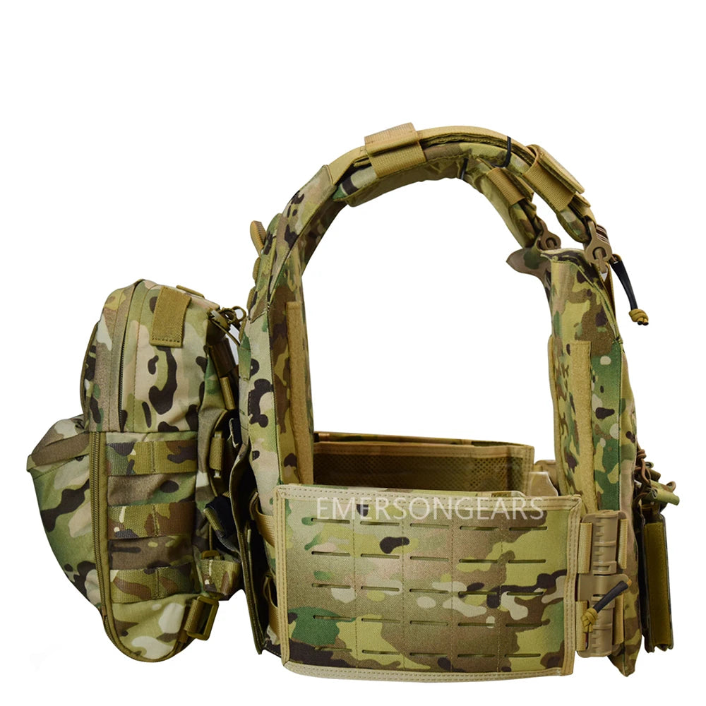 EmersonGearSCN 1000D Nylon Quick Release Adjustable Vest With Hydration Backpack