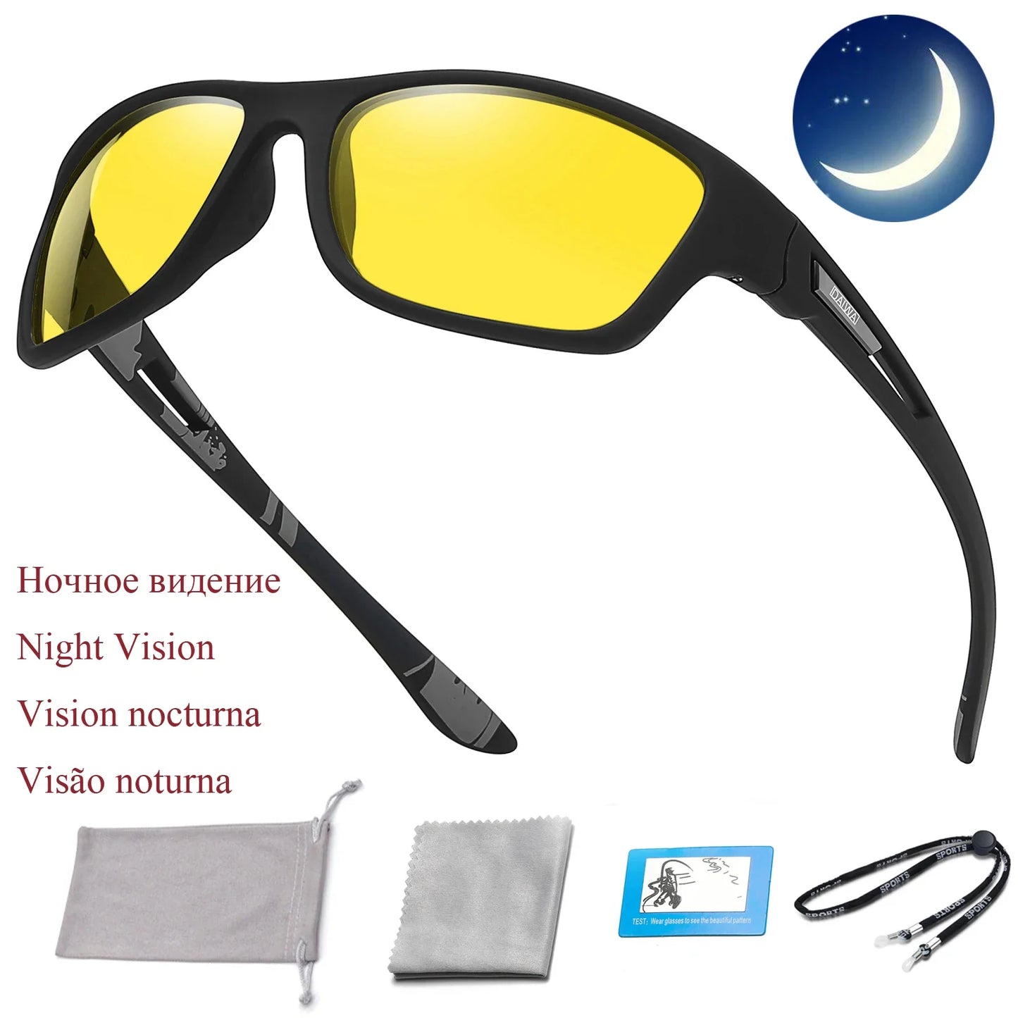 DALWA Polarized Sunglasses UV400 Driving Glasses For Men Women
