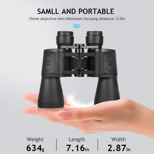 Binoculars Professional HD with BAK4 Prism for Day Night Vision