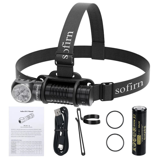 Sofirn HS41 Headlamp 4000lm USB C Rechargeable With SST20 LED