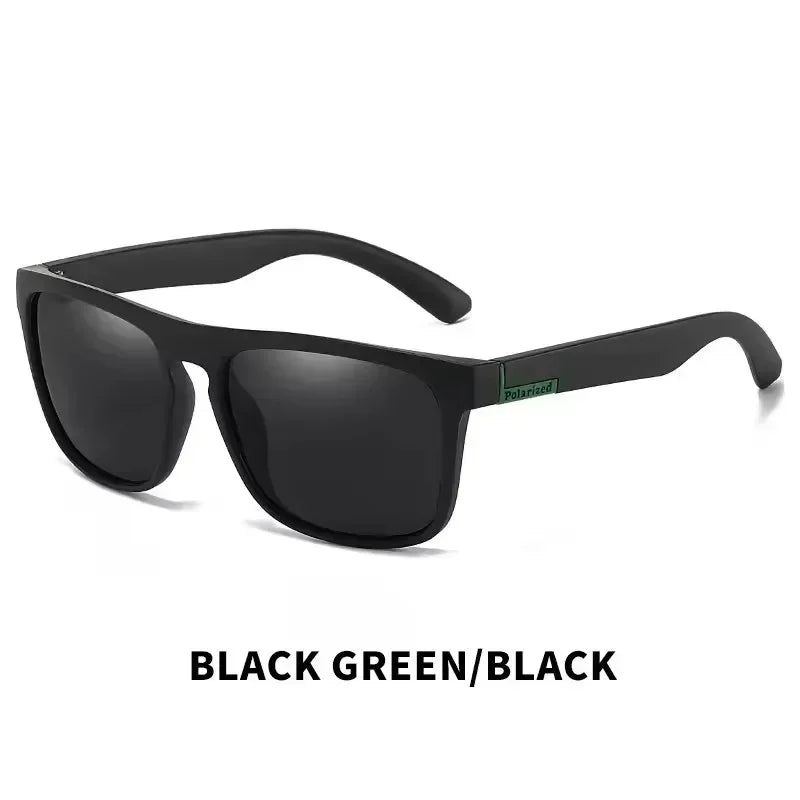 Polarized UV Protection Sunglasses Square Metal Frame Unisex