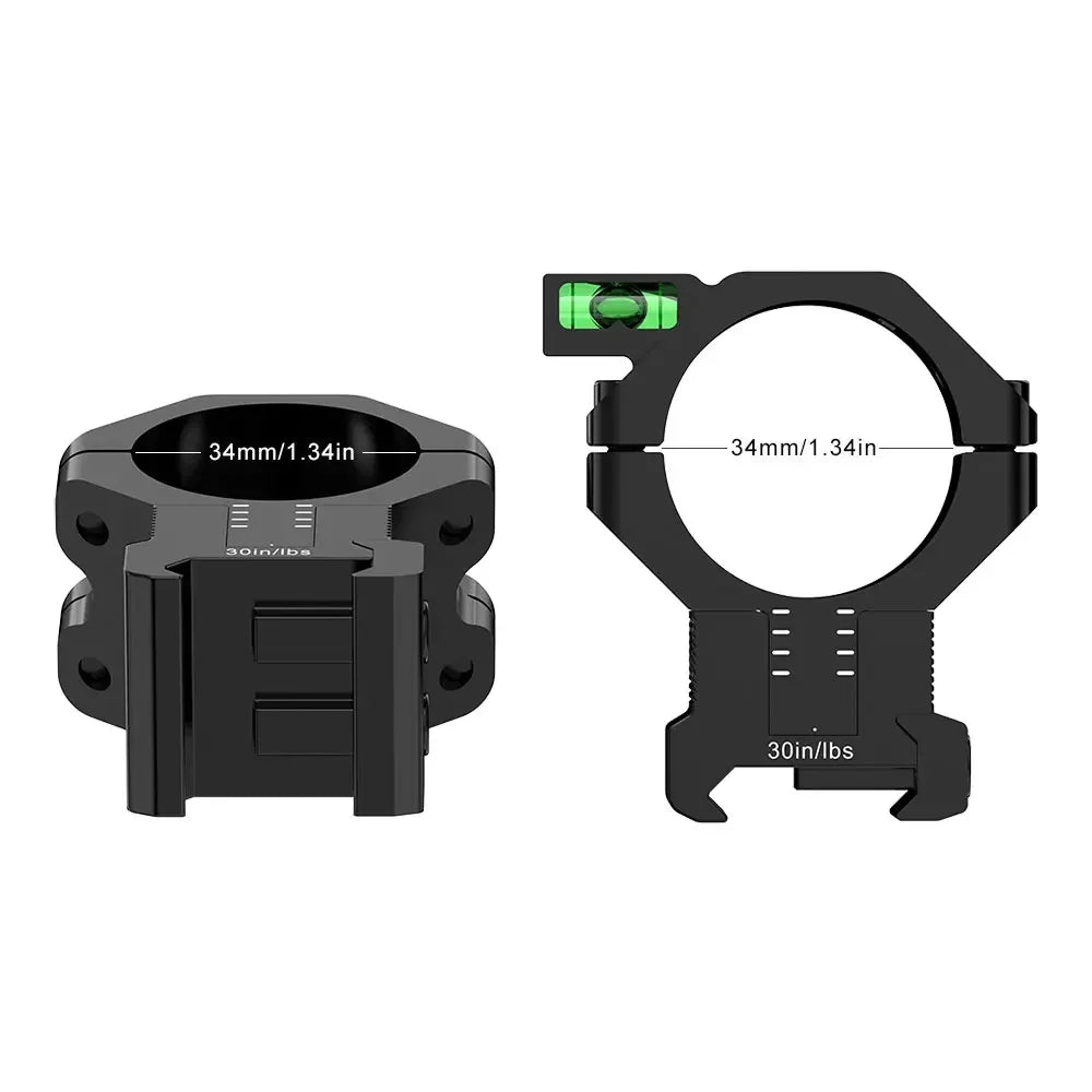 WestHunter Center Height Adjustable Picatinny Mount MOA Elevation Adjust