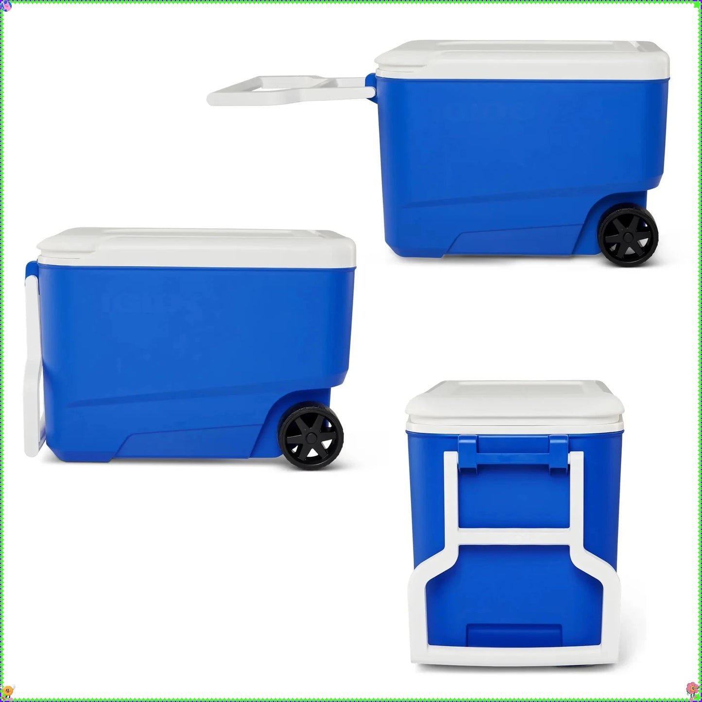 Hard-Sided Wheeled Cooler