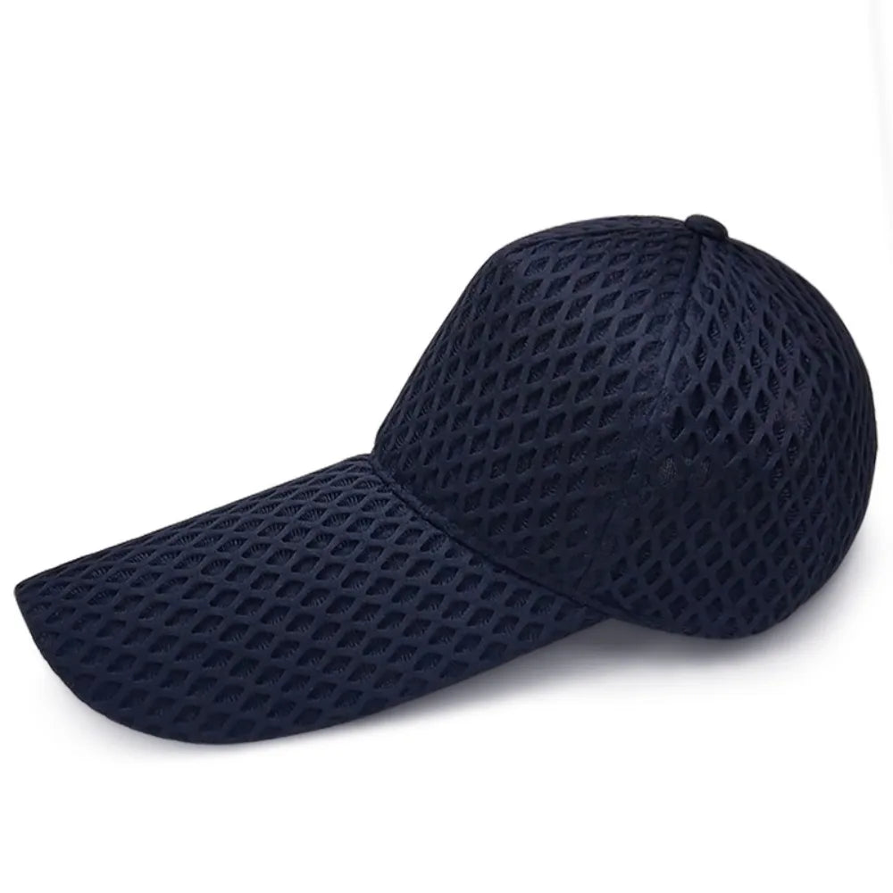 NONECN Outdoor Sun Hat Trucker Cap Mesh Baseball Cap