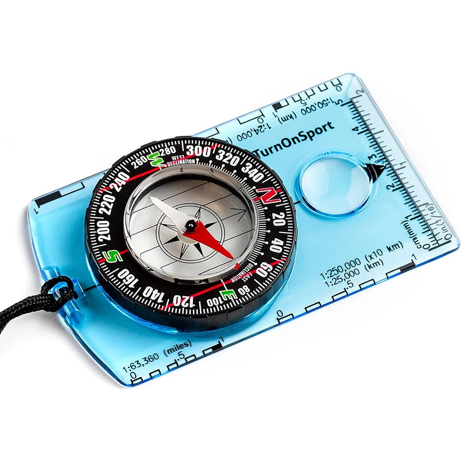 Professional Waterproof Camping Compass for Hiking and Outdoor Navigation