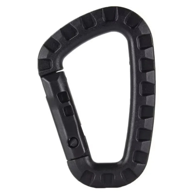 Plastic Carabiner Snap Clip Hook D Ring Buckle For Molle Backpacks
