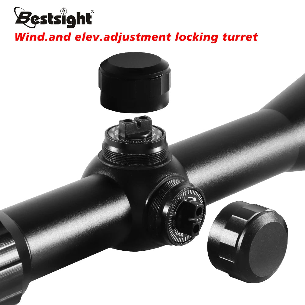 Nabila Illuminated Mil Dot Crosshair Rifle Scope Mounts