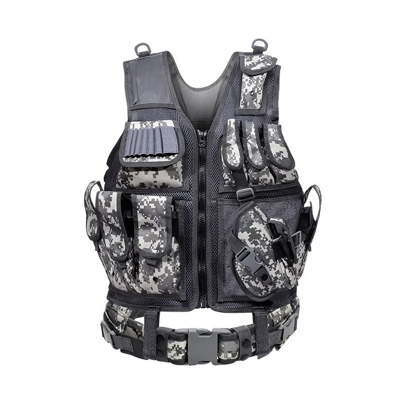 Adjustable MOLLE Tactical Vest For Airsoft War Games