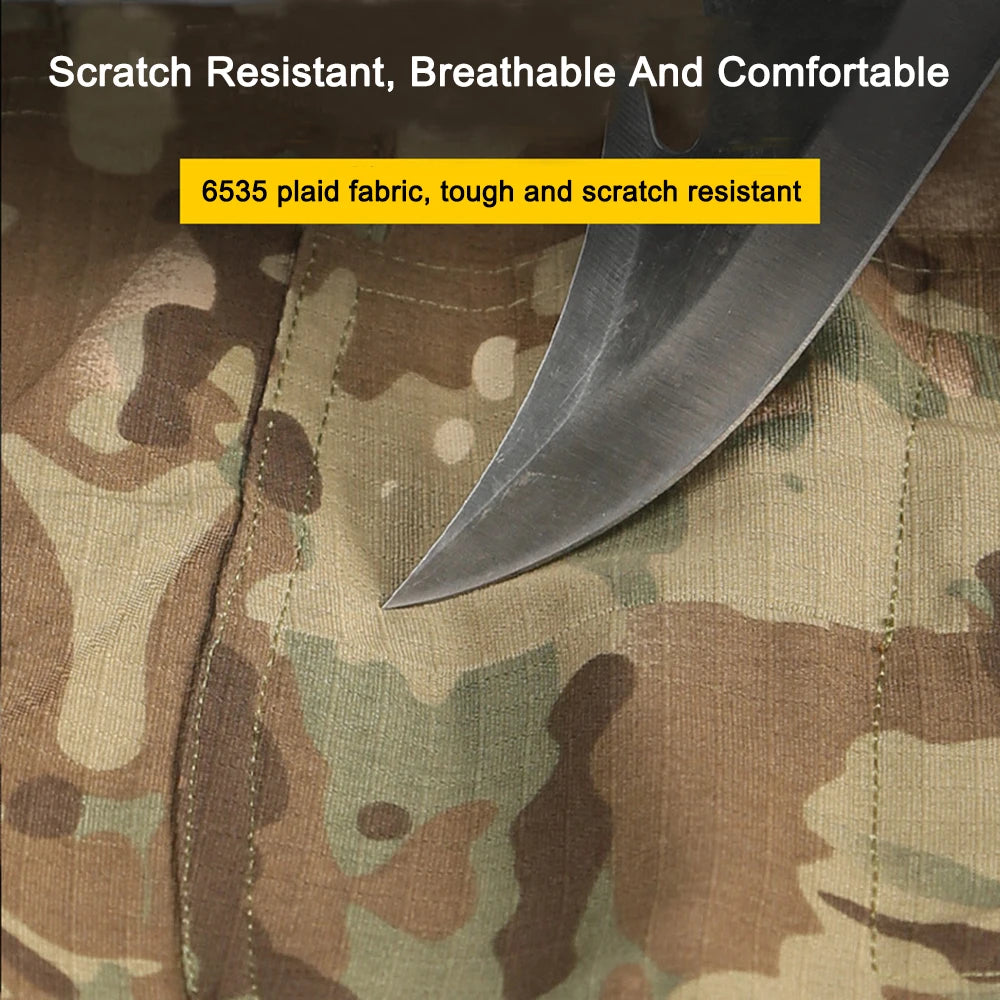 Combat Pants Camouflage Multicam Tactical Trekking Outdoor Training