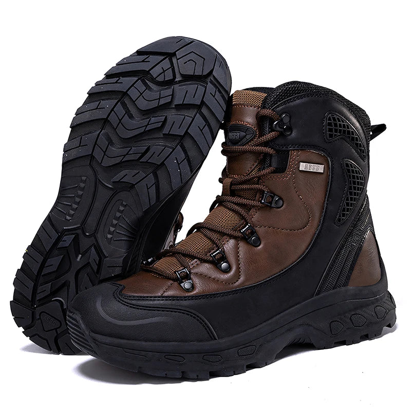 Louis Kadhrcn Men's Waterproof Breathable Hiking Boots