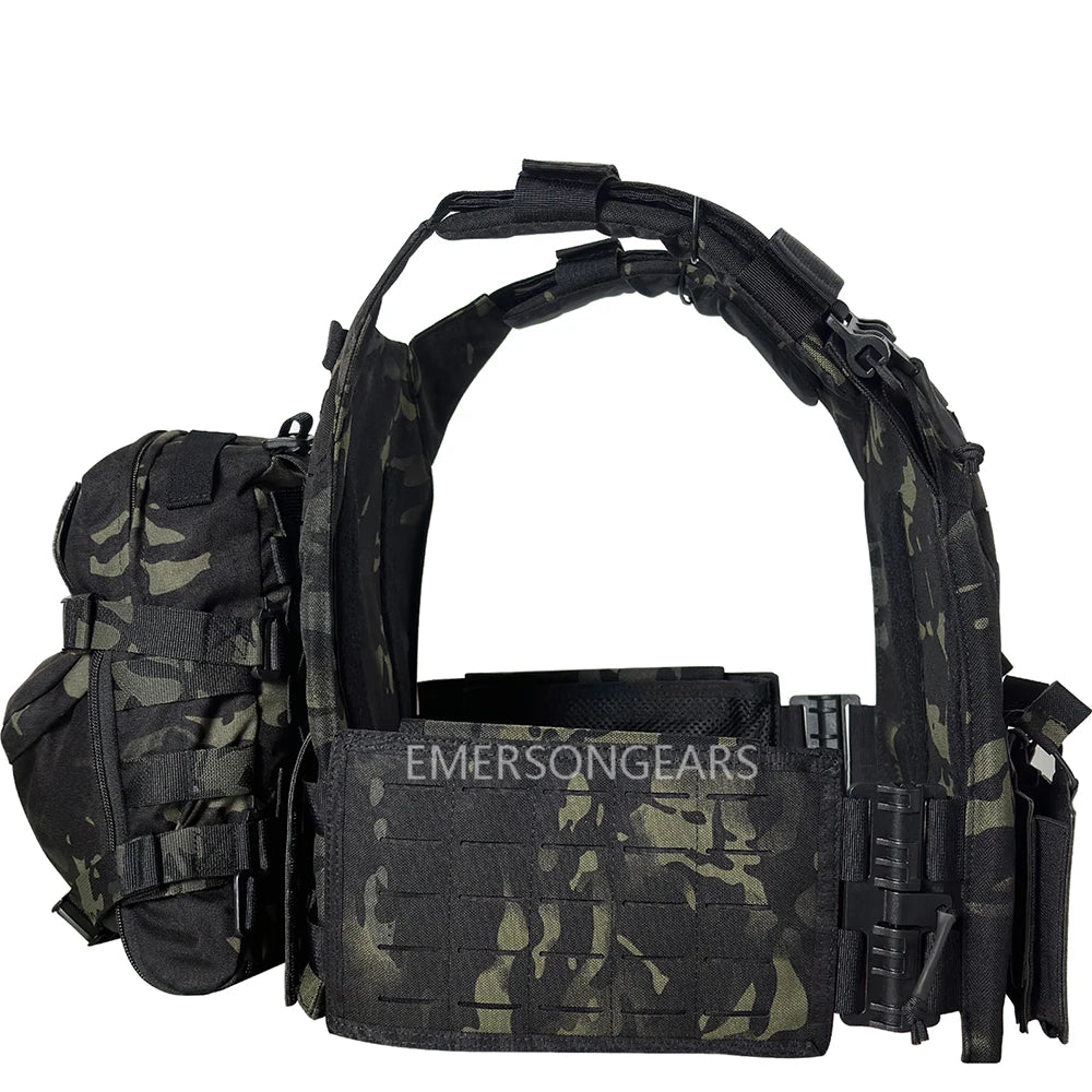 EmersonGearSCN 1000D Nylon Quick Release Adjustable Vest With Hydration Backpack
