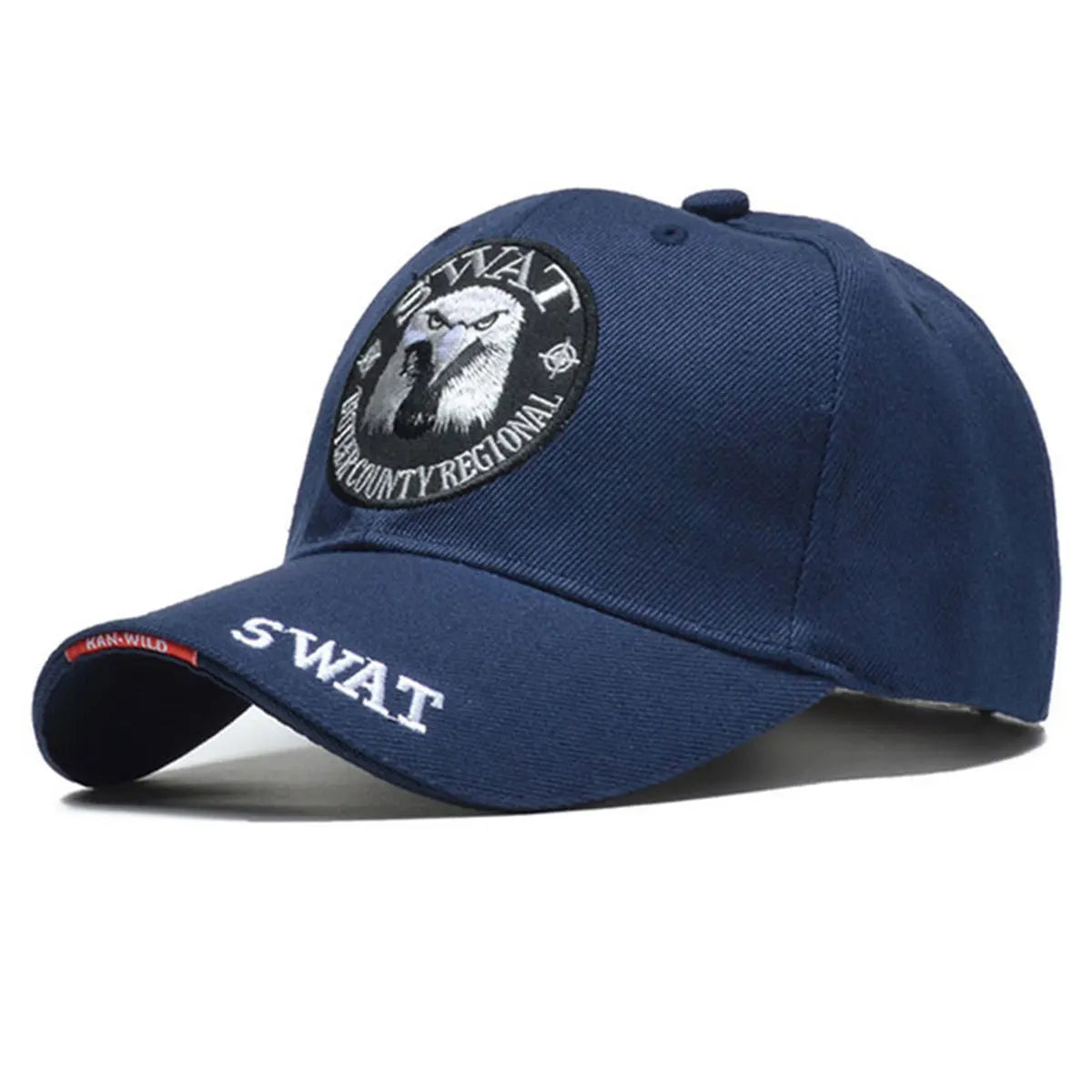 SWAT Eagle Embroidered Baseball Cap Unisex Outdoor Adjustable