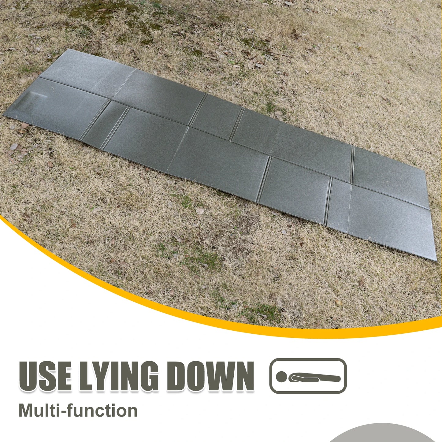 Tactical Foldable Sleeping Mat Waterproof Kneeling Pad For Outdoors