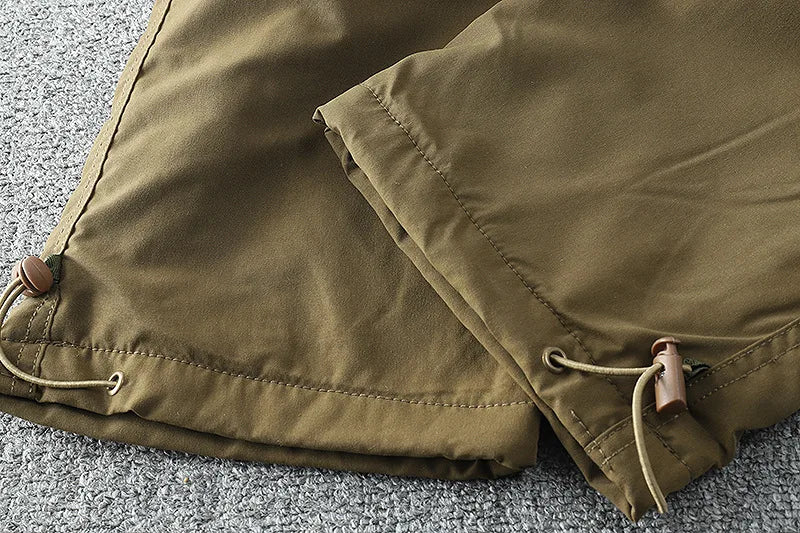 Waterproof Fleece Cargo Pants Men Women Winter Outdoor Multi Pocket