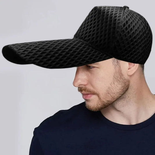 NONECN Outdoor Sun Hat Trucker Cap Mesh Baseball Cap