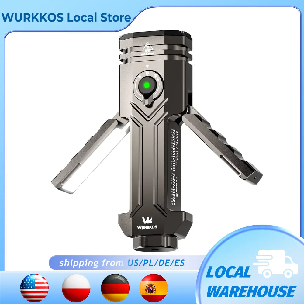 Wurkkos HD02 LED Camping Lamp For Outdoor Adventures Rechargeable