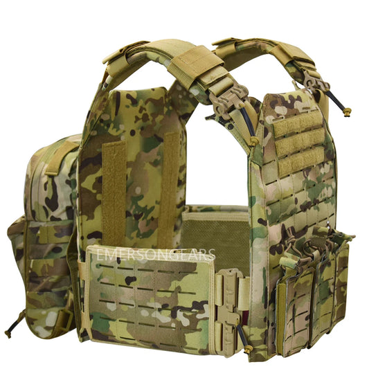 EmersonGearSCN 1000D Nylon Quick Release Adjustable Vest With Hydration Backpack