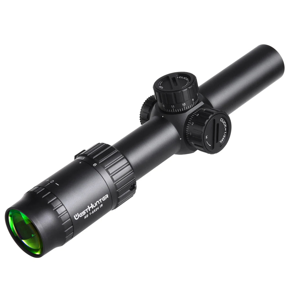 WestHunter HD LPVO Riflescope With Red Green Illumination