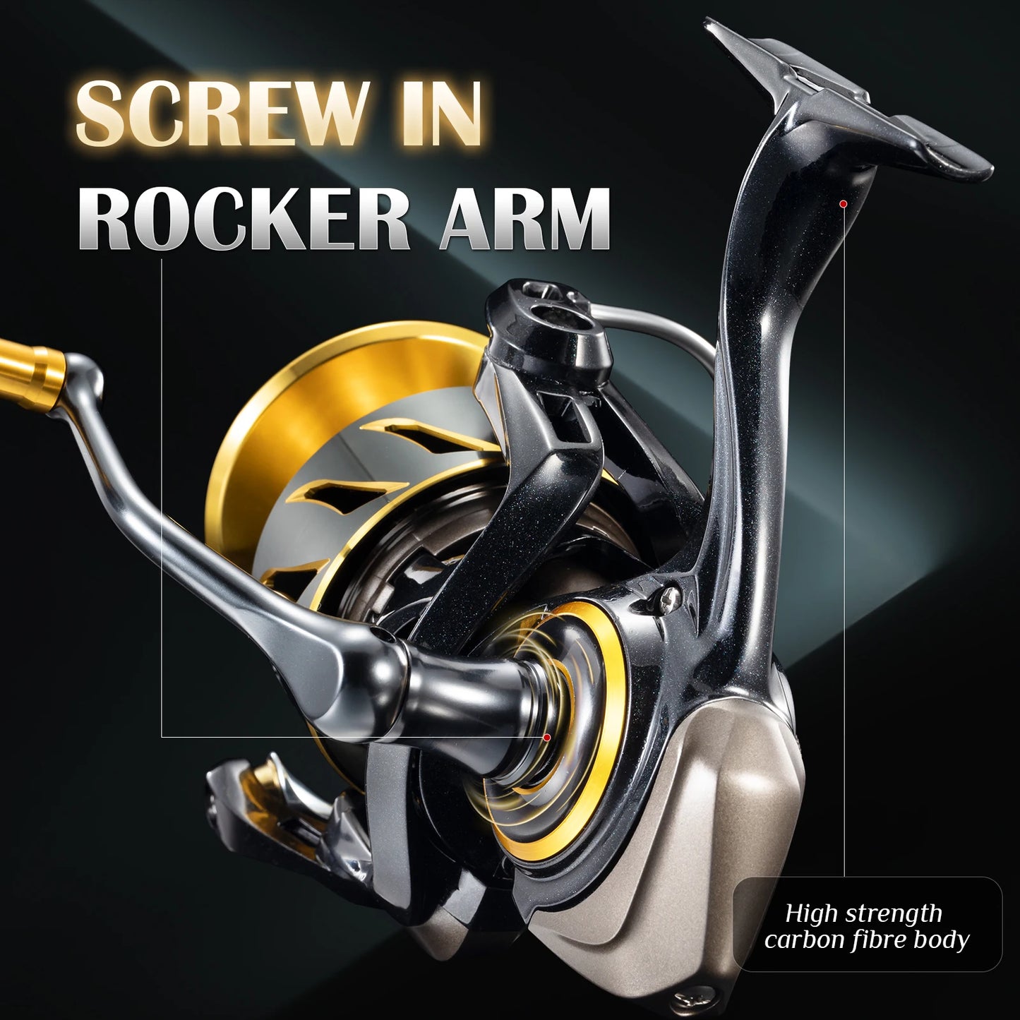 Rooblinos SW Spinning Reel Ultralight Saltwater Surf Fishing