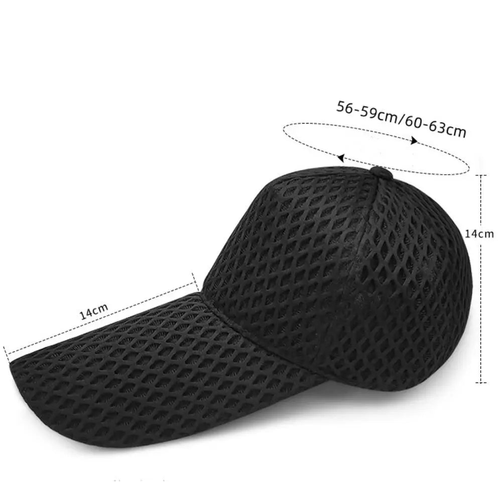 NONECN Outdoor Sun Hat Trucker Cap Mesh Baseball Cap