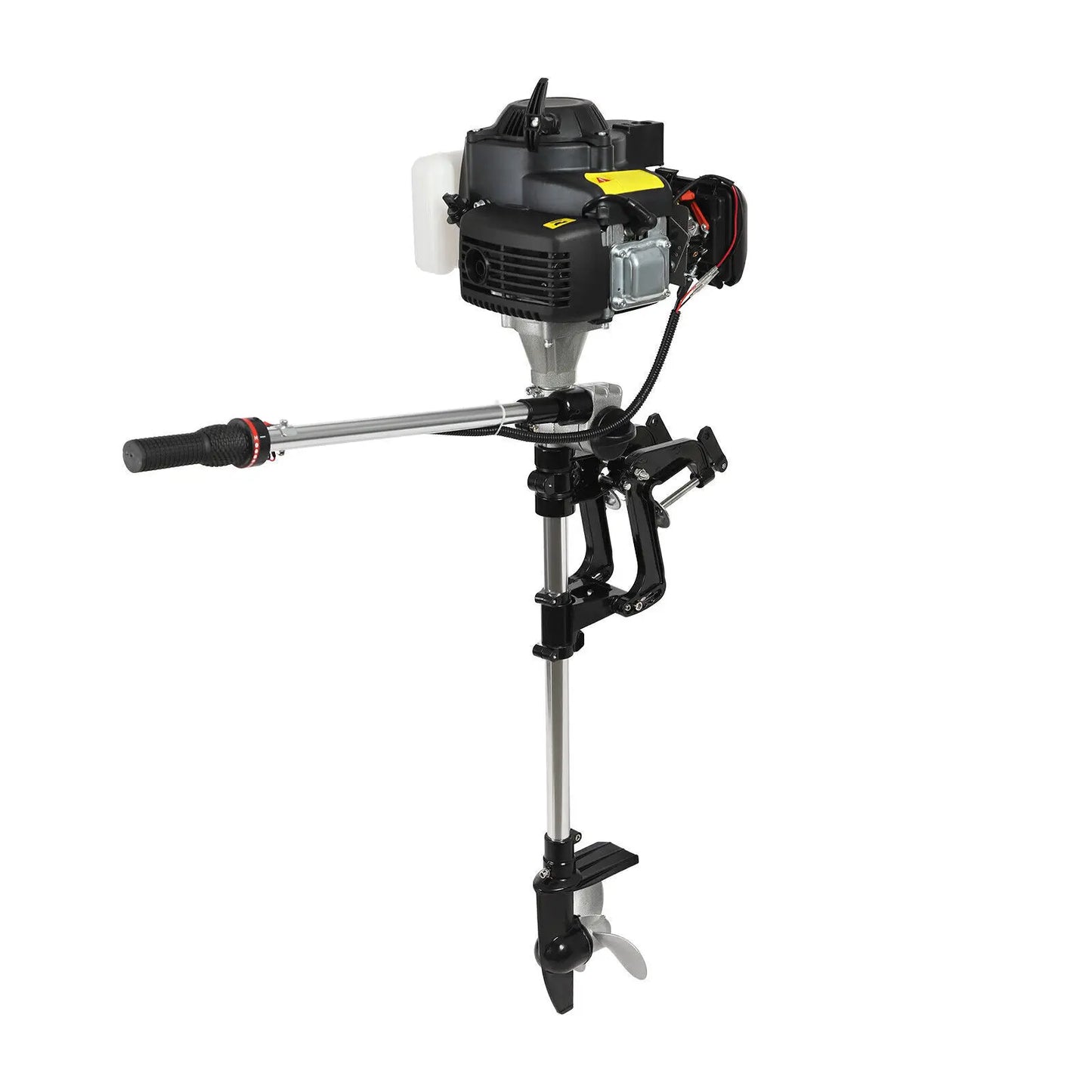 E-Start 7.5HP 4-Stroke Outboard Motor 144CC Tiller Control Boat Engine