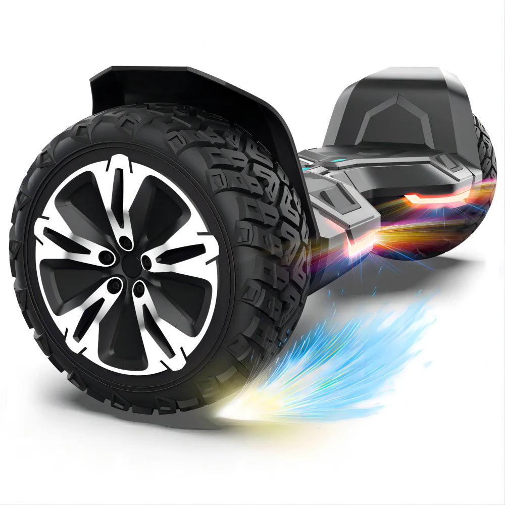 UL2272 Certified All Terrain Hoverboard With Bluetooth And LED Lights