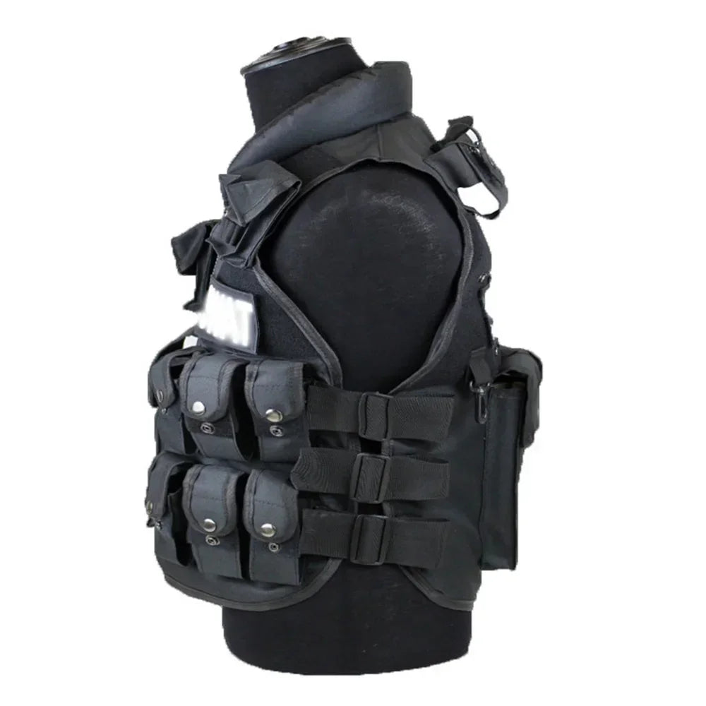 SWAT Multi Pockets Tactical Vest For Outdoor Training And Hunting