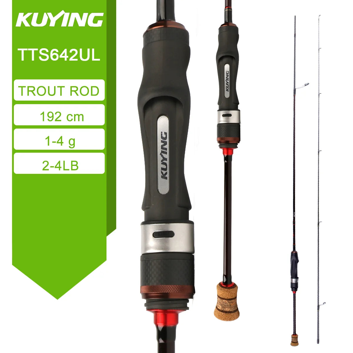 KUYING Teton LUL Fishing Rod Carbon Fiber Fast Action
