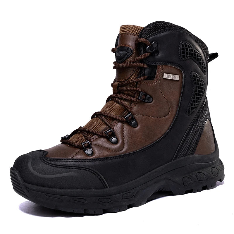 Louis Kadhrcn Men's Waterproof Breathable Hiking Boots