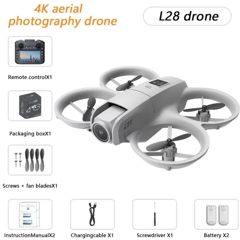 L28 Drone With HD Camera 2 Batteries Remote Control