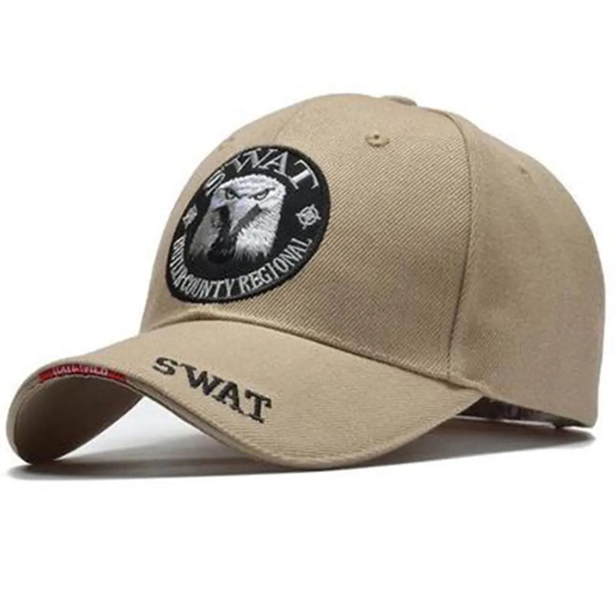 SWAT Eagle Embroidered Baseball Cap Unisex Outdoor Adjustable