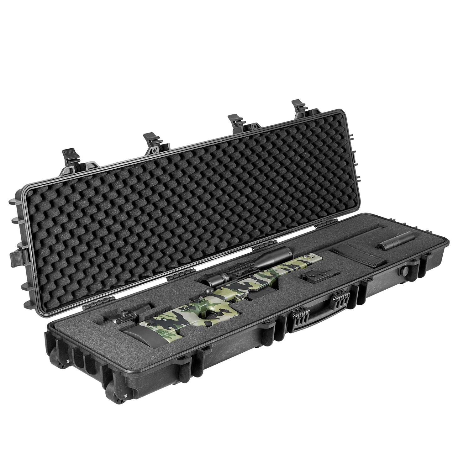 Hard Rifle Case Portable Gun Storage Case Shockproof Waterproof