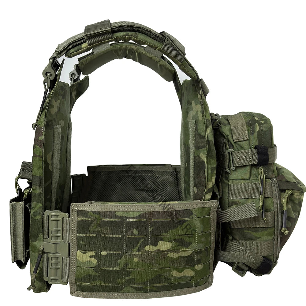 EmersonGearSCN 1000D Nylon Quick Release Adjustable Vest With Hydration Backpack