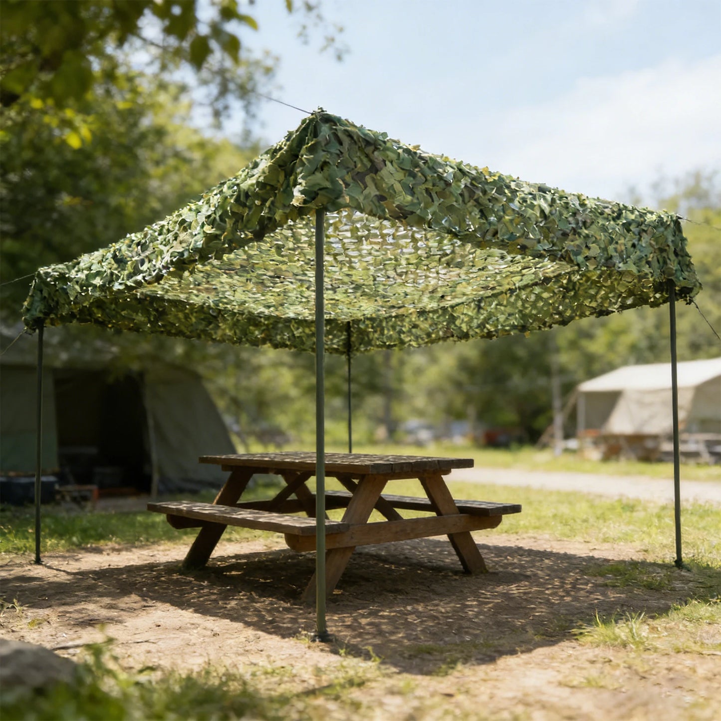Camouflage Woodland Military Net For Hunting And Camping