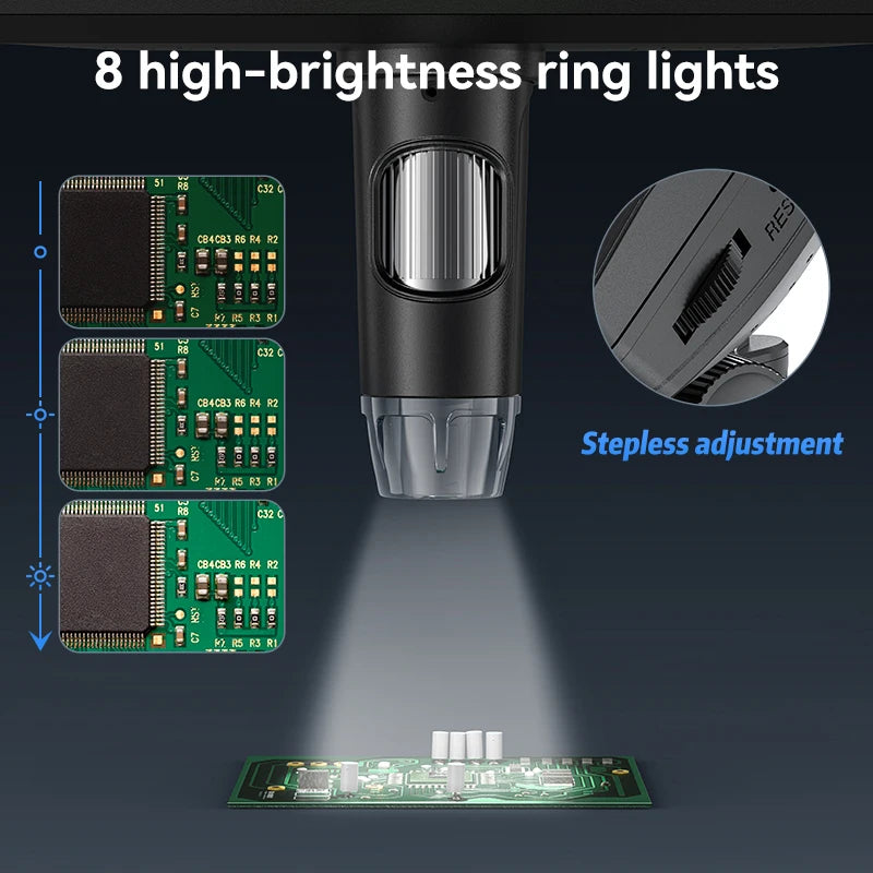 INSKAM Portable IPS Digital Microscope USB 1200X Magnification HD