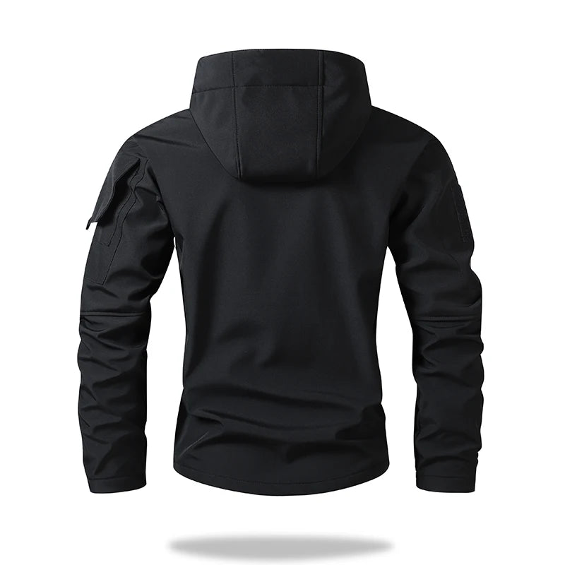 Lane JTCN Mens Hooded Tactical Jacket Windproof Waterproof Outdoor