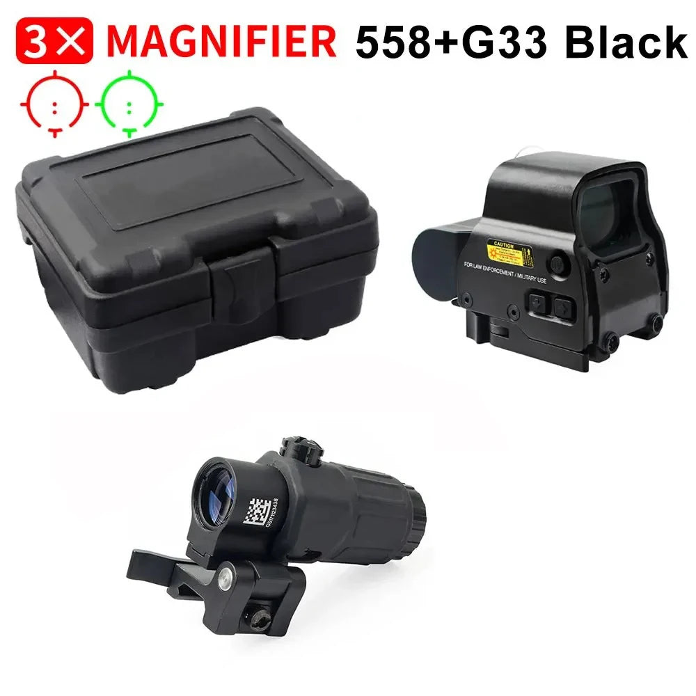 Bestsight 558G43 Holographic Collimator Sight With Rail Mount