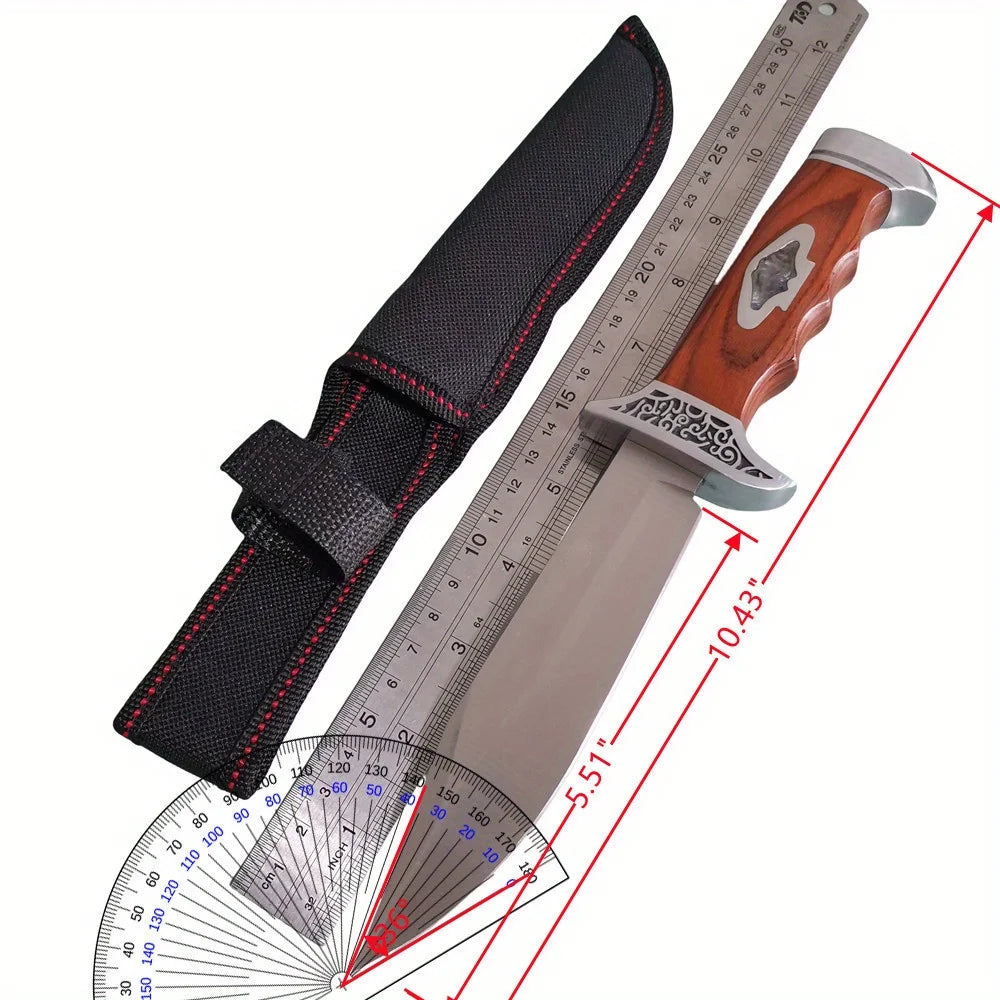 Doom Blade Fixed Blade Knife for Camping and Survival Outdoors