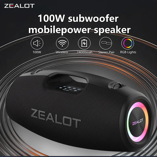 Zealot S78 100W Wireless Speaker With DSP Technology
